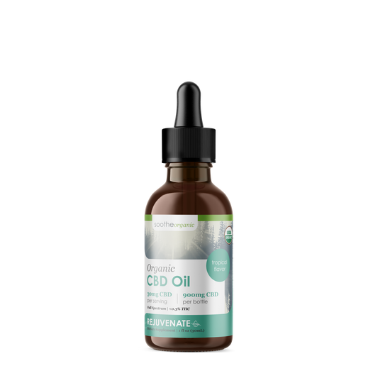 Full Spectrum CBD Tincture: Tropical (Organic)