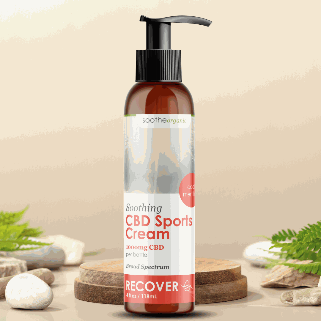 Broad spectrum CBD sports cream 1500mg