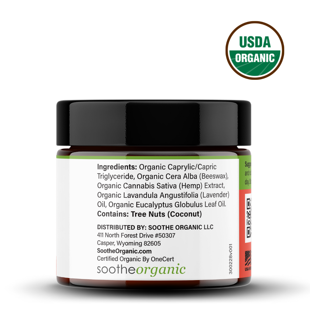 Broad Spectrum CBD Salve with Lavender + Eucalyptus (Organic)