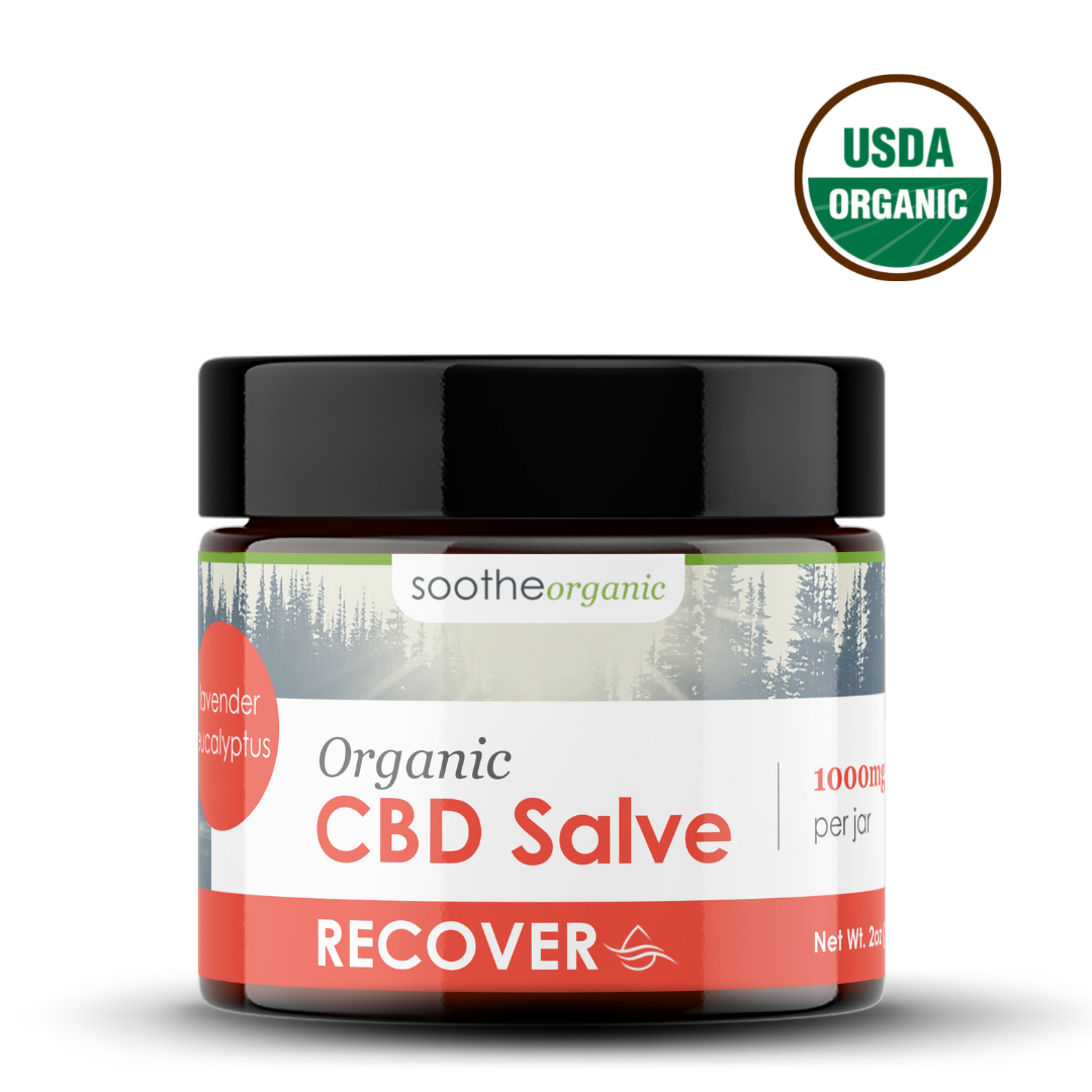 Broad Spectrum CBD Salve with Lavender + Eucalyptus (Organic)