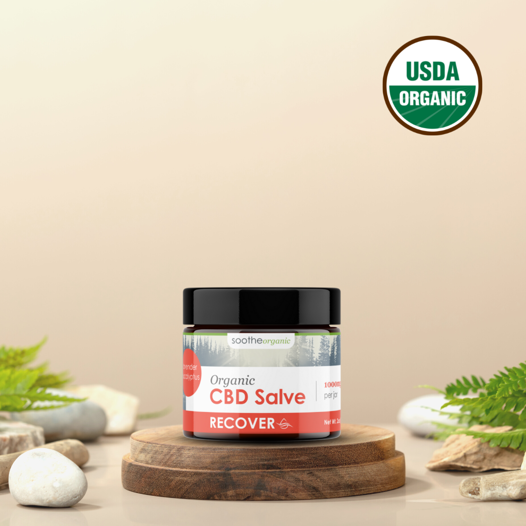 Broad Spectrum CBD Salve with Lavender + Eucalyptus (Organic)