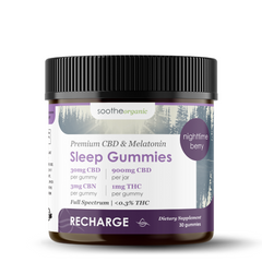 Full Spectrum CBD Sleep Gummies with Melatonin + CBN: Mixed Berry