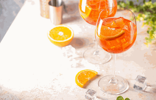 The Light Lush CBD spritz — lemon, bubbles, and organic CBD tincture
