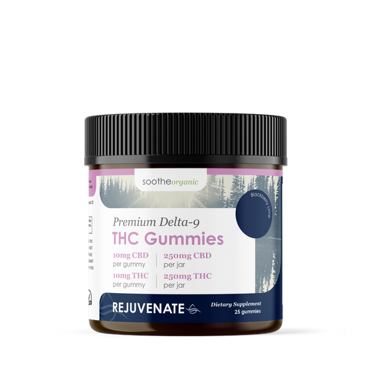 Blackberry Lime THC Gummies