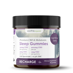 Full Spectrum CBD Sleep Gummies with Melatonin + CBN: Nighttime Berry